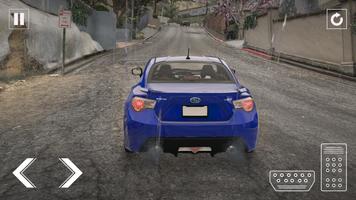 Drift Simulator Car Subaru BRZ capture d'écran 1