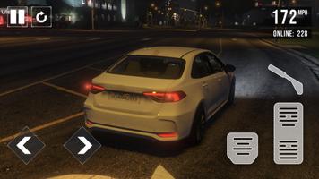 Corolla Car Driver: Fast Ride poster
