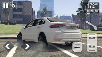 Corolla Car Driver: Fast Ride screenshot 2