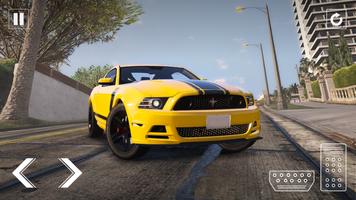 Extreme Mustang Boss Car Race পোস্টার