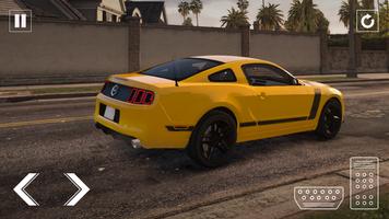 Extreme Mustang Boss Car Race স্ক্রিনশট 1