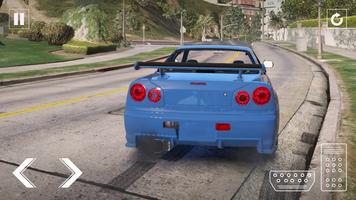 Simulator Driving Skyline R34 Screenshot 1