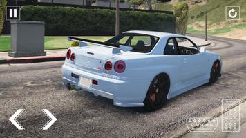 Simulator Driving Skyline R34 screenshot 2