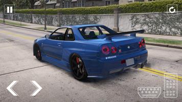 Simulator Driving Skyline R34 ภาพหน้าจอ 3