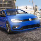 Racing Volkswagen Golf R Ride 아이콘