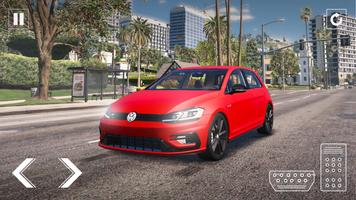 Racing Volkswagen Golf R Ride ポスター