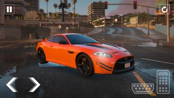 Extreme Jaguar XKR S Parking ポスター