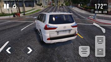 SUV LX 570: City Car Driving screenshot 1