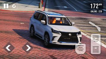 SUV LX 570: City Car Driving screenshot 3
