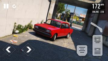 Car Driving Simulator VAZ 2107 Plakat