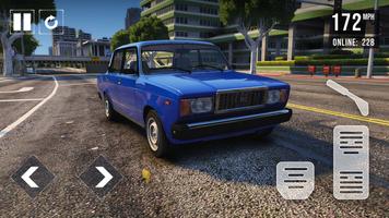 Car Driving Simulator VAZ 2107 ภาพหน้าจอ 1