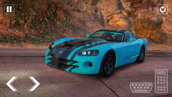 Dodge Viper ACR Race Simulator পোস্টার