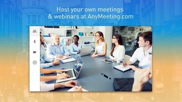 AnyMeeting Webinars captura de pantalla 3