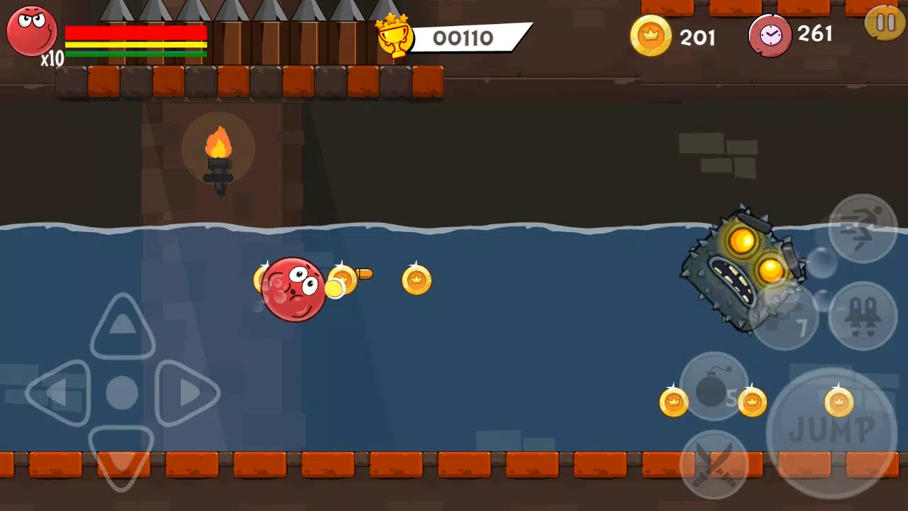 Jump Ball 4 - New Red Ball Adventure Vol3 APK for Android Download