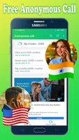 Qualquer chamada Voz anônima Voip Hide Number Free Cartaz