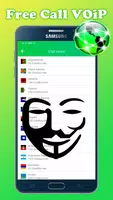Qualquer chamada Voz anônima Voip Hide Number Free imagem de tela 1
