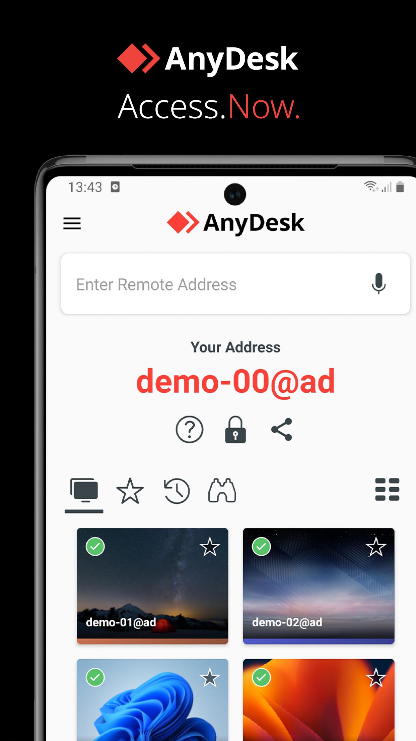 Bureau à distance AnyDesk APK pour Android Télécharger