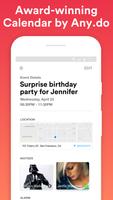 Kalender App von Any.do - Goog Plakat