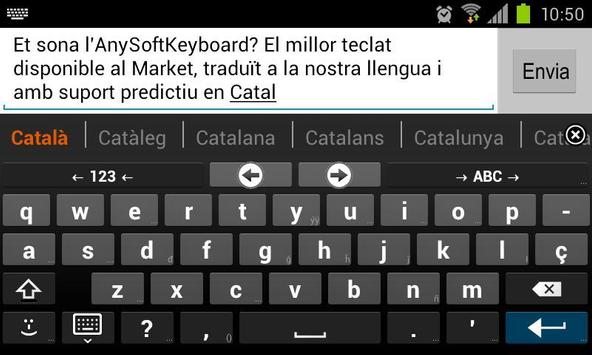 Catalan for AnySoftKeyboard 截图 1
