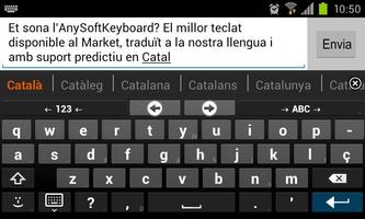 Catalan for AnySoftKeyboard imagem de tela 1
