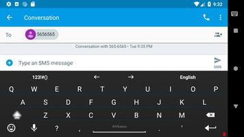 Afrikaans for AnySoftKeyboard Ekran Görüntüsü 1