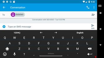 Afrikaans for AnySoftKeyboard capture d'écran 1