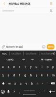 Occitan gascon for AnySoftKeyb Plakat