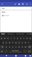 Dutch for AnySoftKeyboard โปสเตอร์