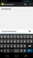 Magyar AnySoftKeyboard Affiche