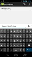 Magyar AnySoftKeyboard capture d'écran 2