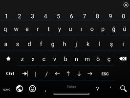 Turkish for AnySoftKeyboard capture d'écran 1