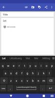 Luxembourgish for AnySoftKeybo 海报