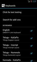 Telugu for AnySoftKeyBoard imagem de tela 2