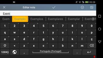 Portuguese for AnySoftKeyboard screenshot 1