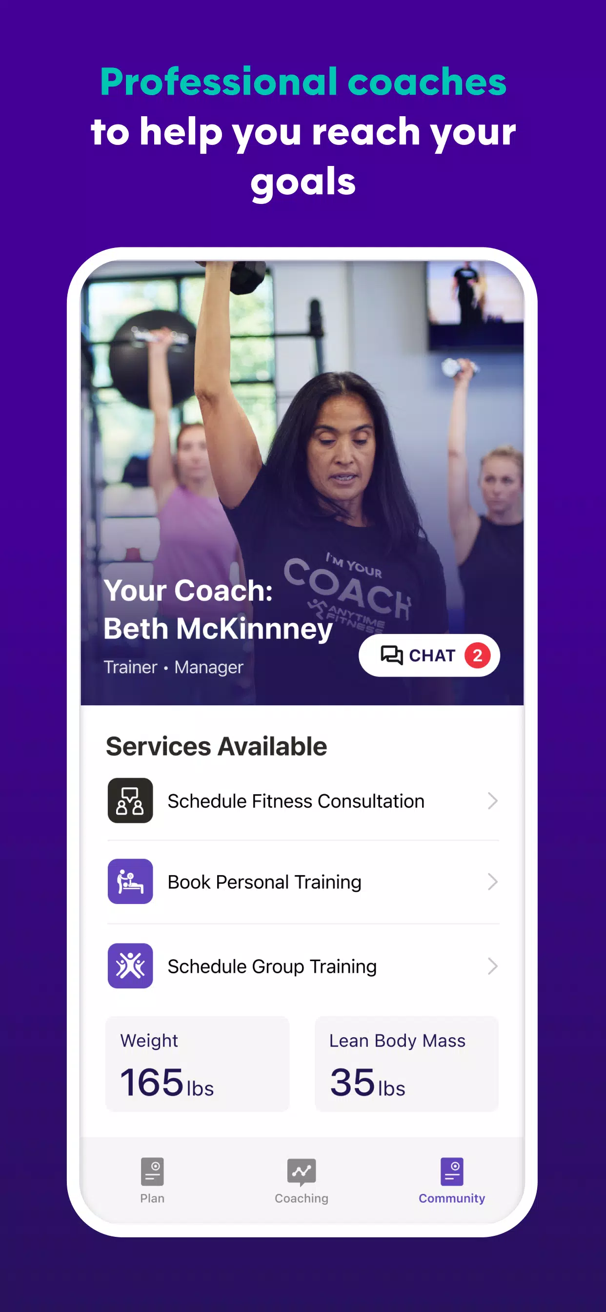 The AF App from Anytime Fitness