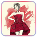 رسم تصاميم فستان فاخر APK