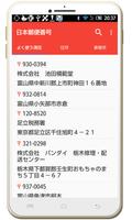 Zip Codes of Japan poster