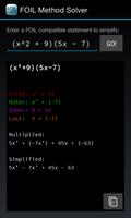 FOIL Method Solver скриншот 1