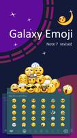 Galaxy emoji theme for galaxy  पोस्टर