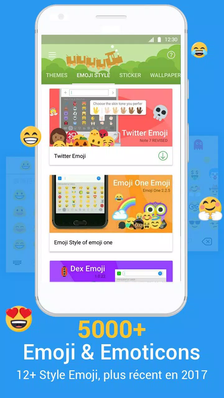 Clavier Emoji - AZERTY Clavier APK pour Android Télécharger