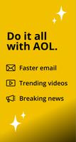 AOL الملصق