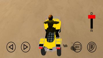 Off Road Bike Snow Adventure captura de pantalla 1
