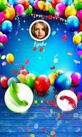 Cool Call Screen- Love Birthda ảnh chụp màn hình 1