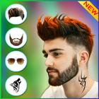Hairstyle for Men with beard a biểu tượng