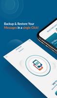 SMS Messages Backup & Restore App постер
