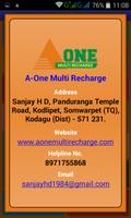 Aone Multi Recharge Affiche