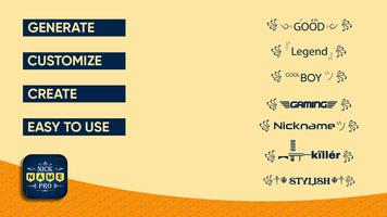 Nickname FF : Fancy Nickname постер