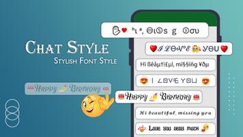 Fancy Text Style اسکرین شاٹ 1
