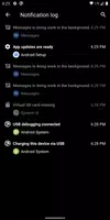Notification Log screenshot 1