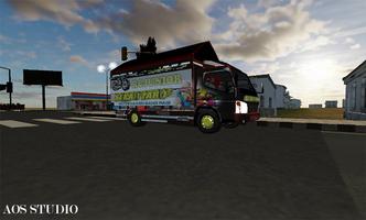 Truck Indonesia Simulator 2023 Affiche